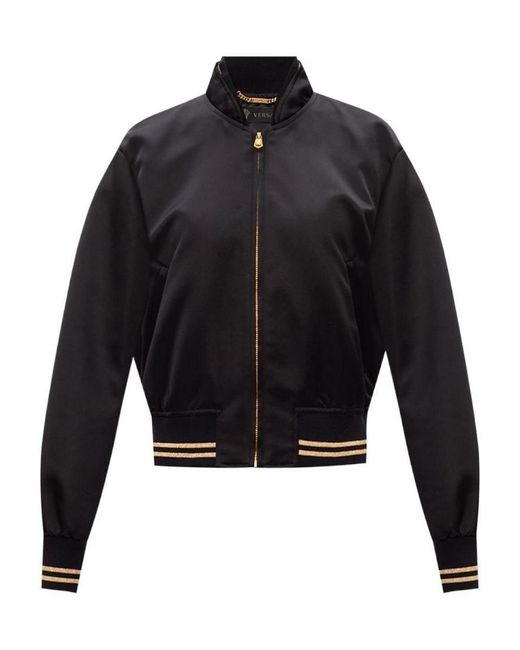 Versace Black Medusa Bomber Jacket