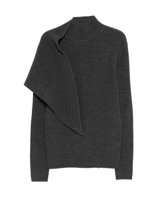 Entire studios Black High-Neck Sweater for men