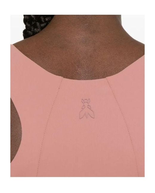 Patrizia Pepe Pink Sleeveless Midi Dress