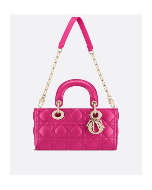 Dior Pink Small Lady D-Joy Bag