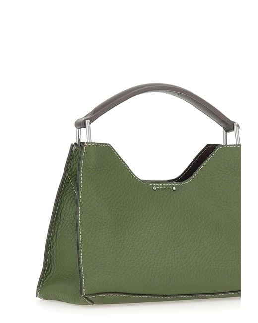 Gianni Chiarini Green Aurora Top Handle Bag