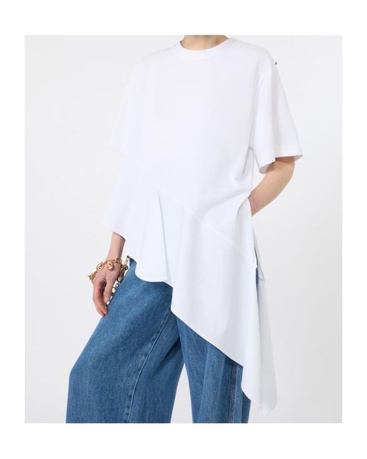 Sportmax White Short-Sleeved T-Shirt