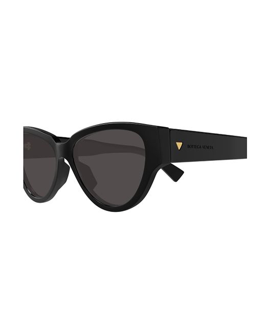 Bottega Veneta Black Full Frame Sunglasses