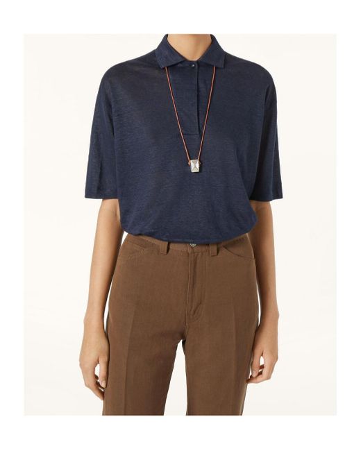 Loro Piana Blue Gargano Polo Shirt
