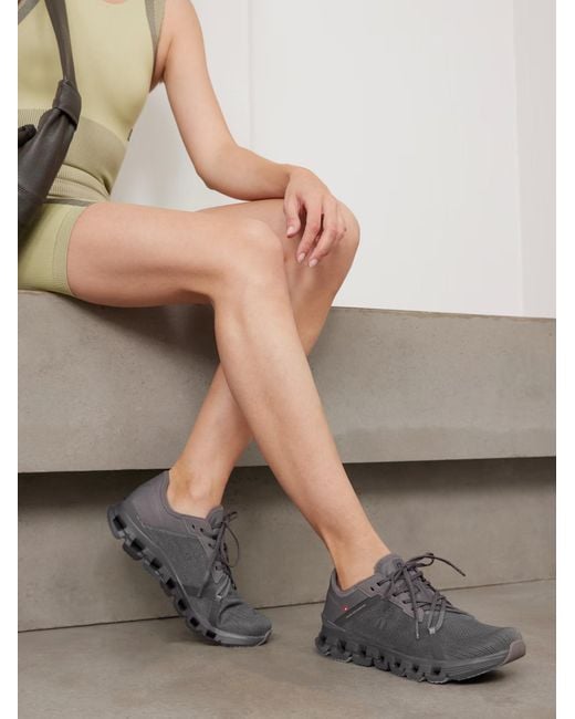 On Shoes Gray Cloud X 4 Ad Sneakers
