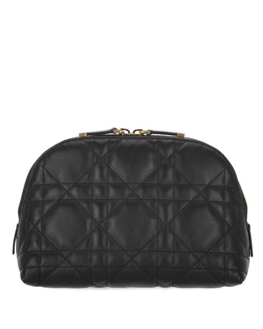 Dior Black Zipper Clutch