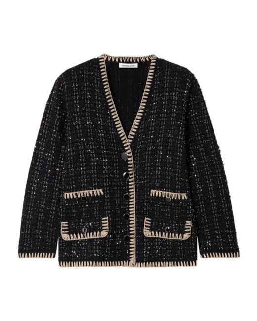 Veronica Beard Black Ceriani Tweed Jacket