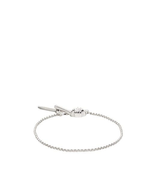 Versace White Logo Bracelet