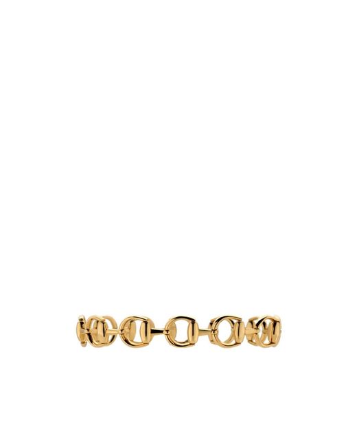 Gucci Metallic Horsebit 18K Bracelet for men