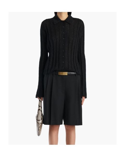 Khaite Black Meadow Sweater