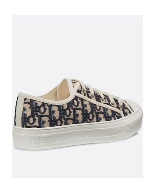 Dior White Walk'N' Sneaker
