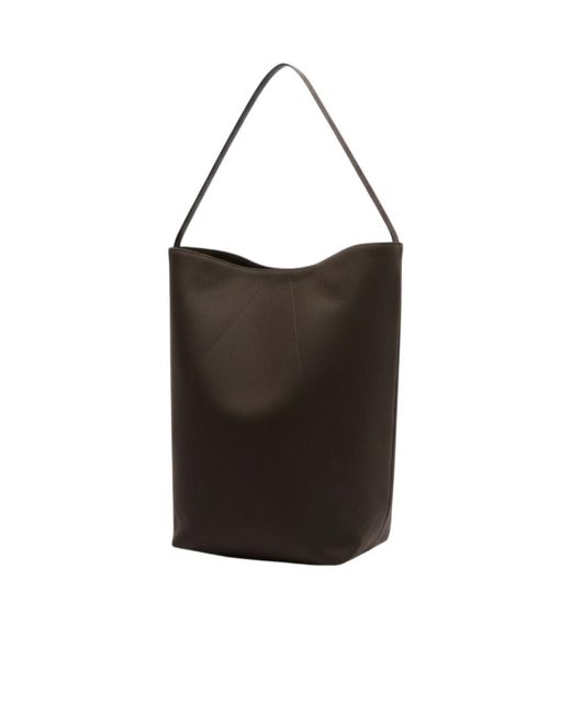 The Row Black N/S Park Large Handbag