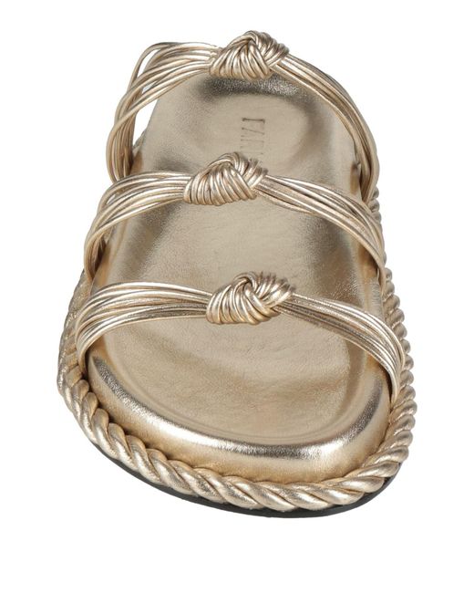 Farm Rio White Leather Sandals