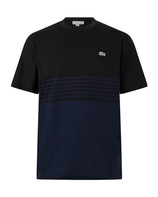 Lacoste Black Shortsleeve Tshirt for men
