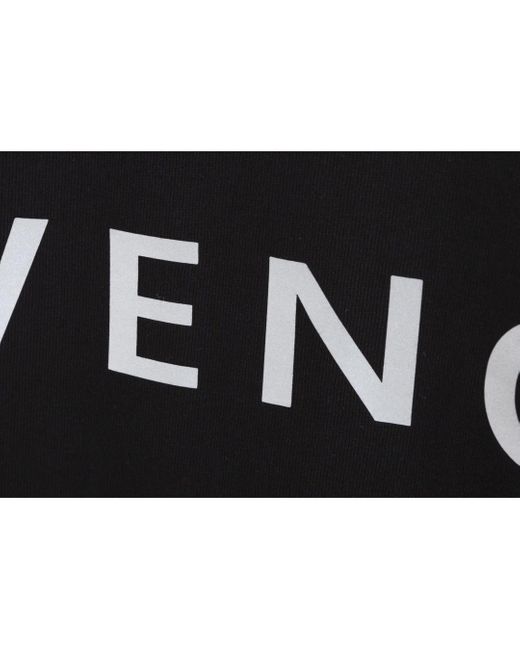 Givenchy Black 4G Lock Slim Fit T-Shirt for men