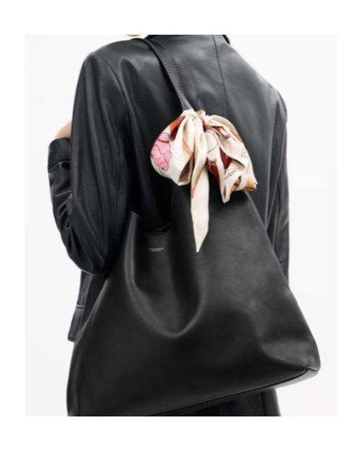 COACH White Printed Thin Scarf