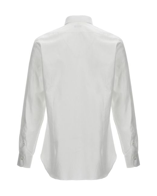 Barba Napoli White Journey Shirt for men