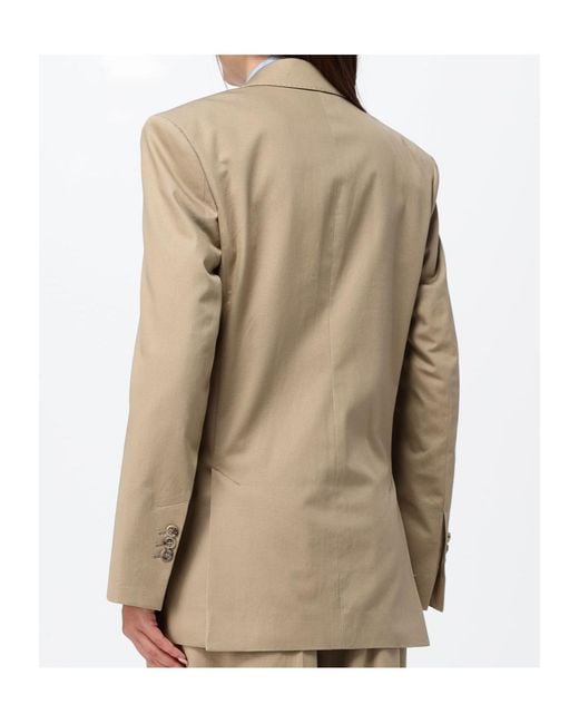 AMI Natural Lapel Long-Sleeved Suit Jacket
