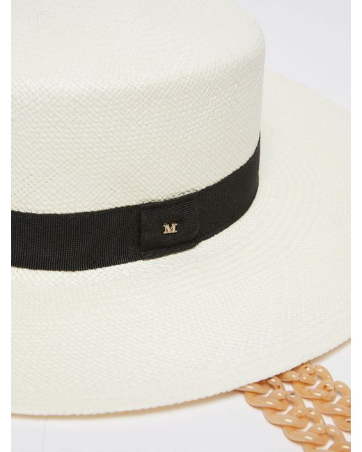 Max Mara White Logo Hat