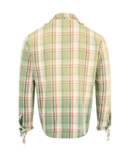 GALLERY DEPT. Metallic Plaid Shirt for men