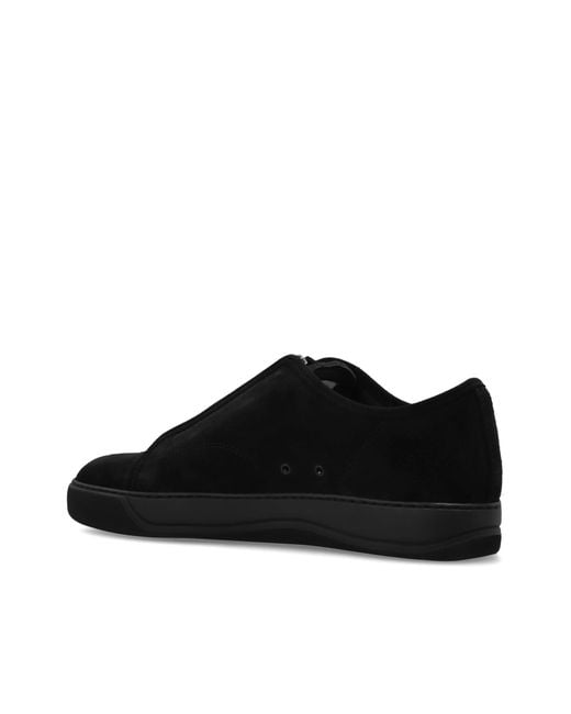 Lanvin Black Dbb1 Zip Sneakers for men