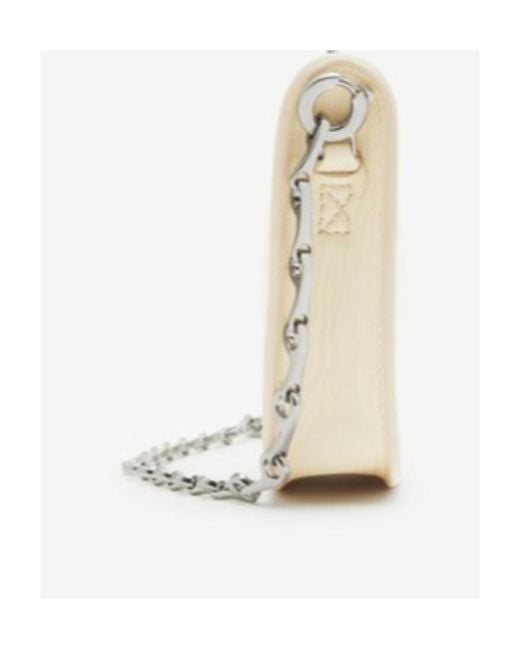 Burberry Natural Micro Shield Sling Zipped Mini Shoulder Bag