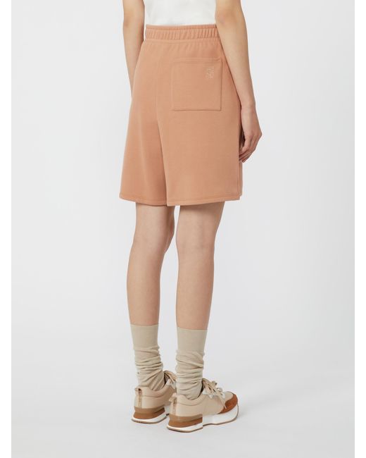 Weekend by Maxmara Natural Cotton Fleece Shorts