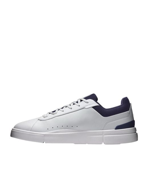 On Shoes White The Roger Advantage Low-Top Sneakers for men