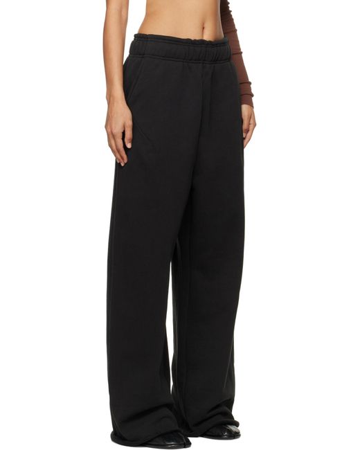 Entire studios Black Wide Leg Pants for men