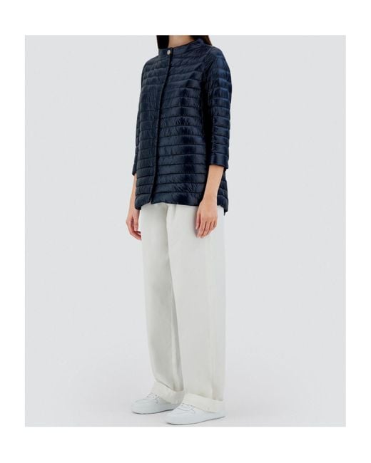 Herno Black Quilted Down Jacket