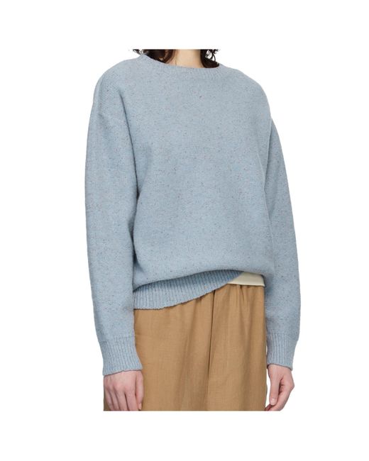 Baserange Blue Long Sleeve Sweater