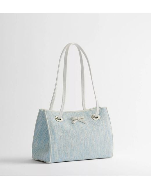 Dior Blue Small Promenade Shopping Bag