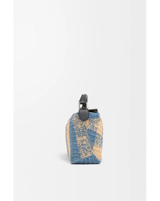 Loewe Blue Small Puzzle Edge Bag