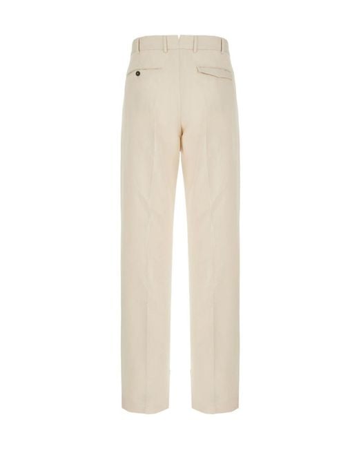 Pt Pantaloni Natural Pt Torino Micheal Straight Trousers for men