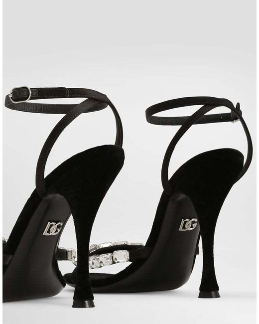 Dolce & Gabbana Black Sandals