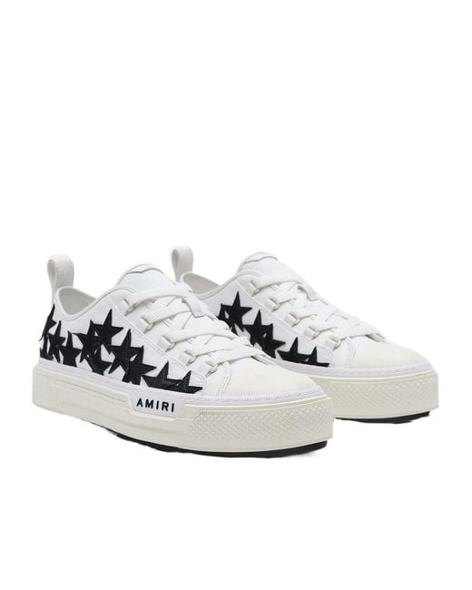 Amiri White Stars Court Low Sneakers for men