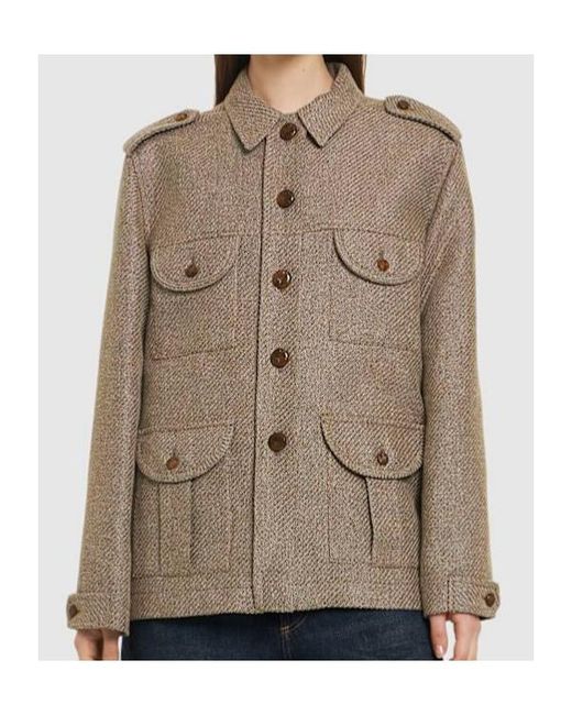 Blazé Milano Brown Single-Breasted Casual Jacket