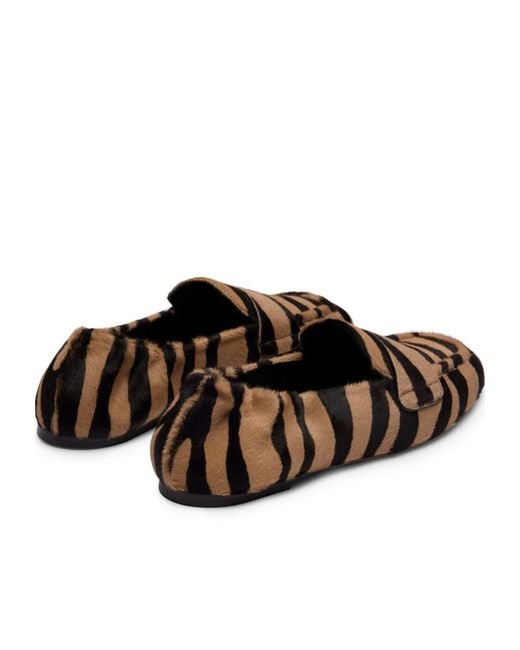 Stuart Weitzman Brown Bryant Loafer