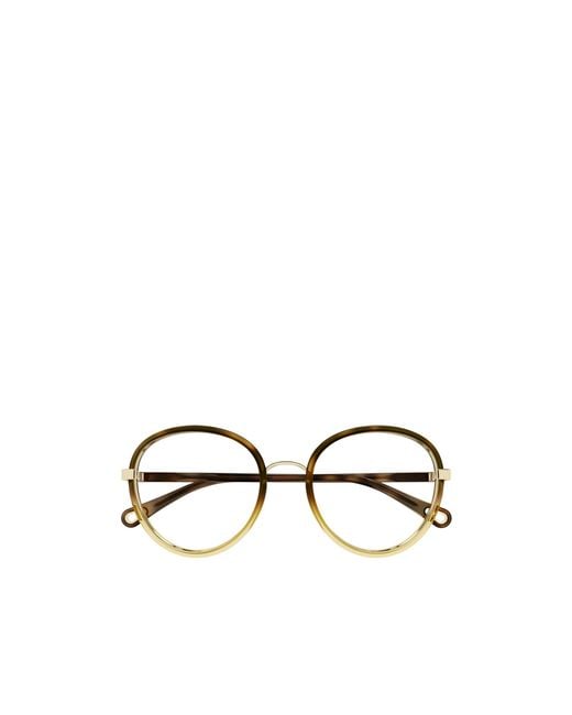 Chloé Multicolor Chloé Eyewear Round Frame Gradient Glasses