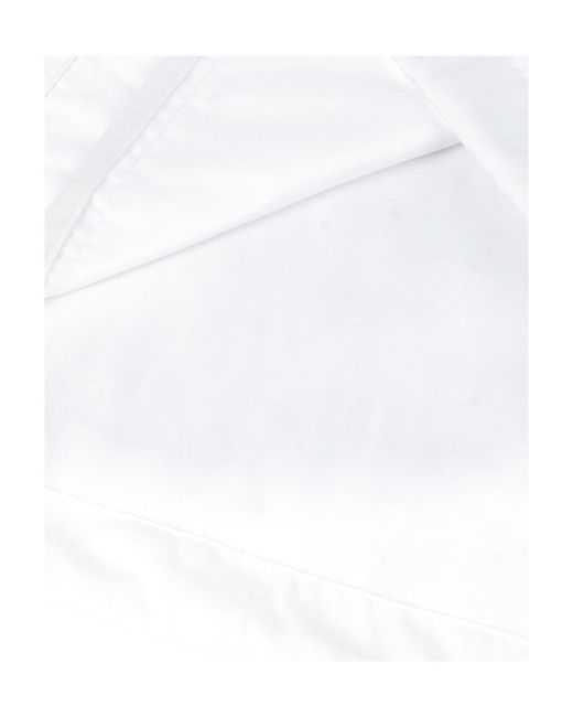KENZO White Logo Printed Drawstring Hoodie for men