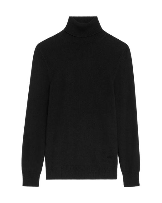 Céline Black Triomphe Turtleneck Sweater