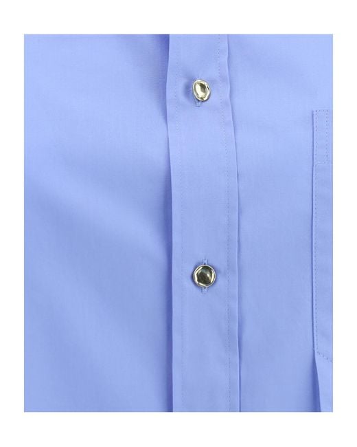 DARKPARK Blue Nathalie Popeline Shirt