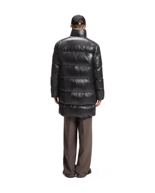 Boss Black Solid Stand Collar Jacket for men