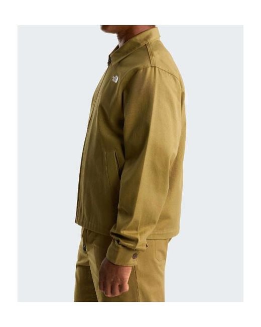 The North Face Green Button Cotton Jacket for men