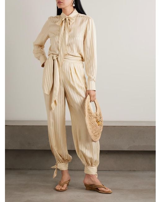 Zimmermann Natural Luna Trousers
