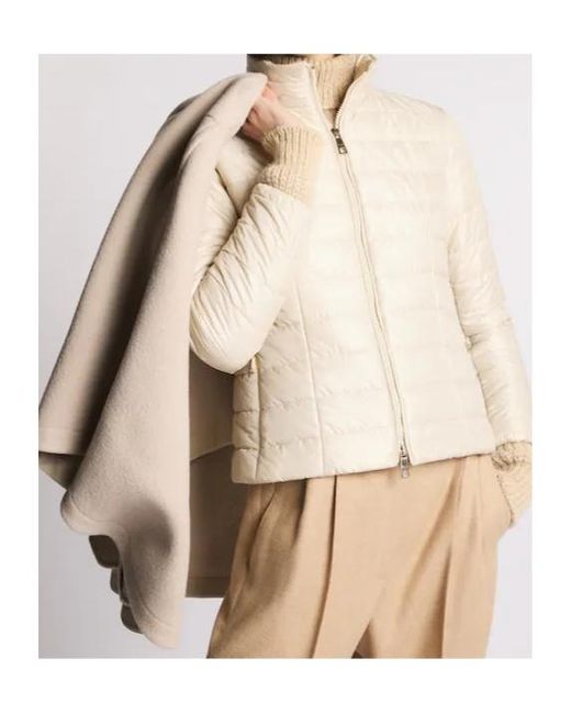 Fay Natural 3-In-1 Double-Sided Cape Coat
