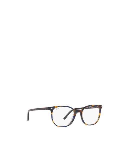 Ray-Ban Metallic Elliot Square Frame Glasses for men