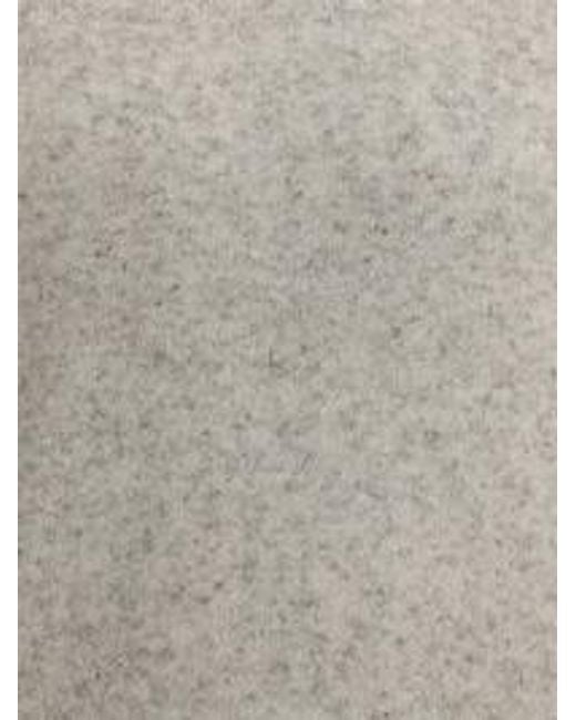 Brunello Cucinelli Gray Crewneck Knitted Jumper for men