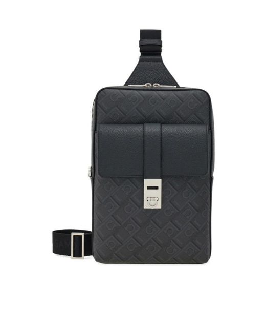 Ferragamo Black Slingbag for men