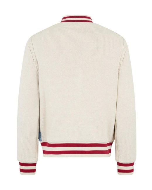 DSquared² Blue Off Denim Cotton Pullover for men